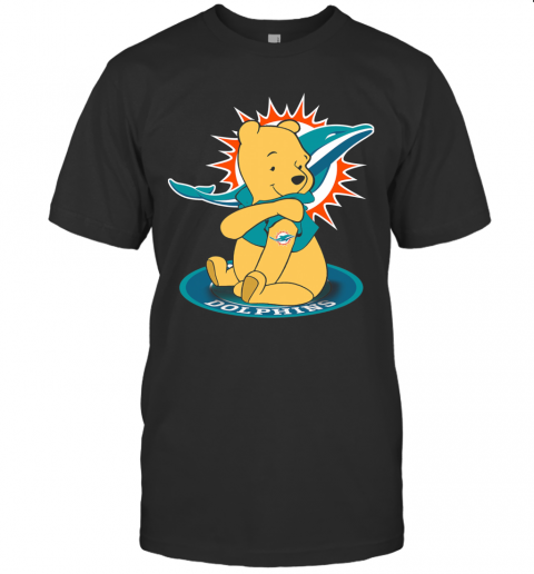 Pooh Tattoo Miami Dolphins T-Shirt Pooh Tattoo Miami Dolphins T-Shirt