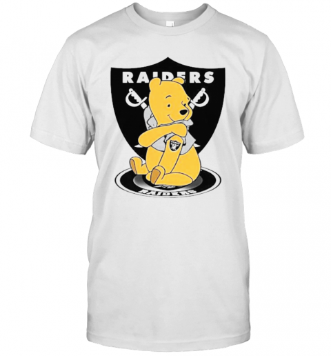 Pooh Tattoo Oakland Raiders T-Shirt Pooh Tattoo Oakland Raiders T-Shirt