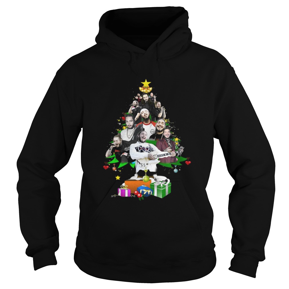 Post Malone Christmas Tree tshirt Post Malone Christmas Tree tshirt
