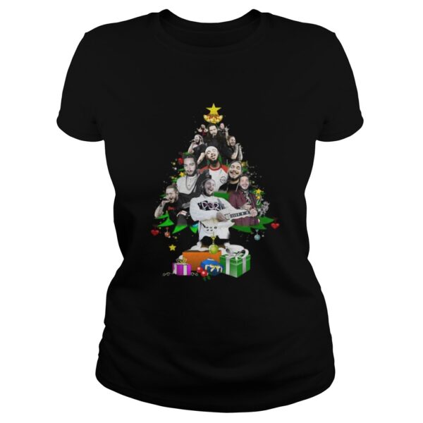 Post Malone Christmas Tree tshirt
