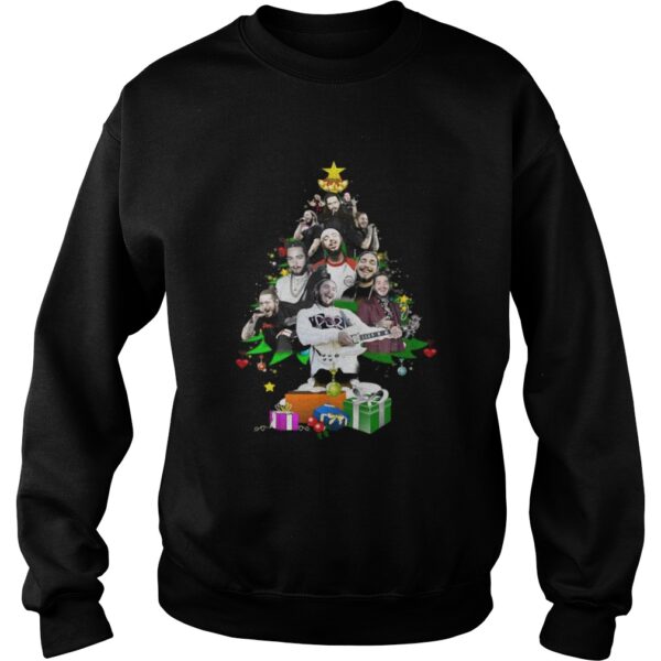 Post Malone Christmas Tree tshirt