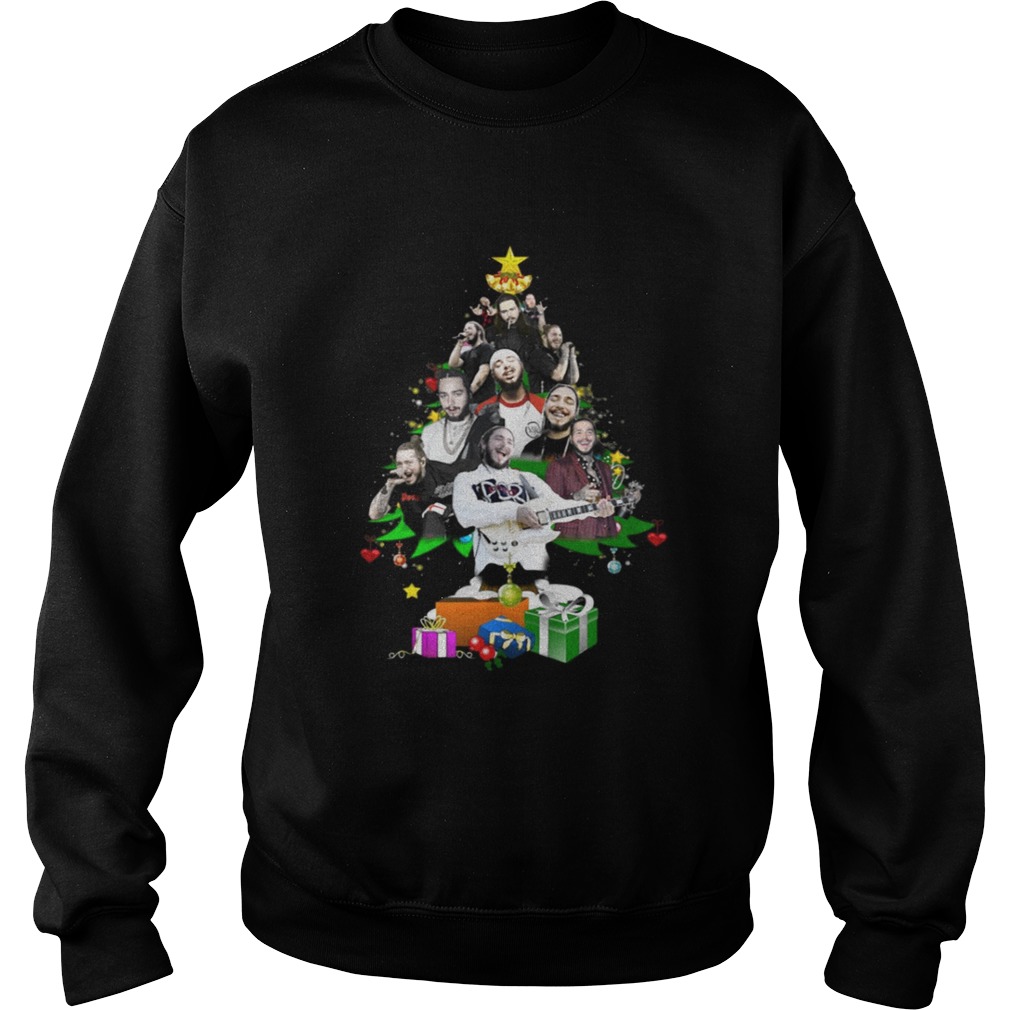 Post Malone Christmas Tree tshirt Post Malone Christmas Tree tshirt
