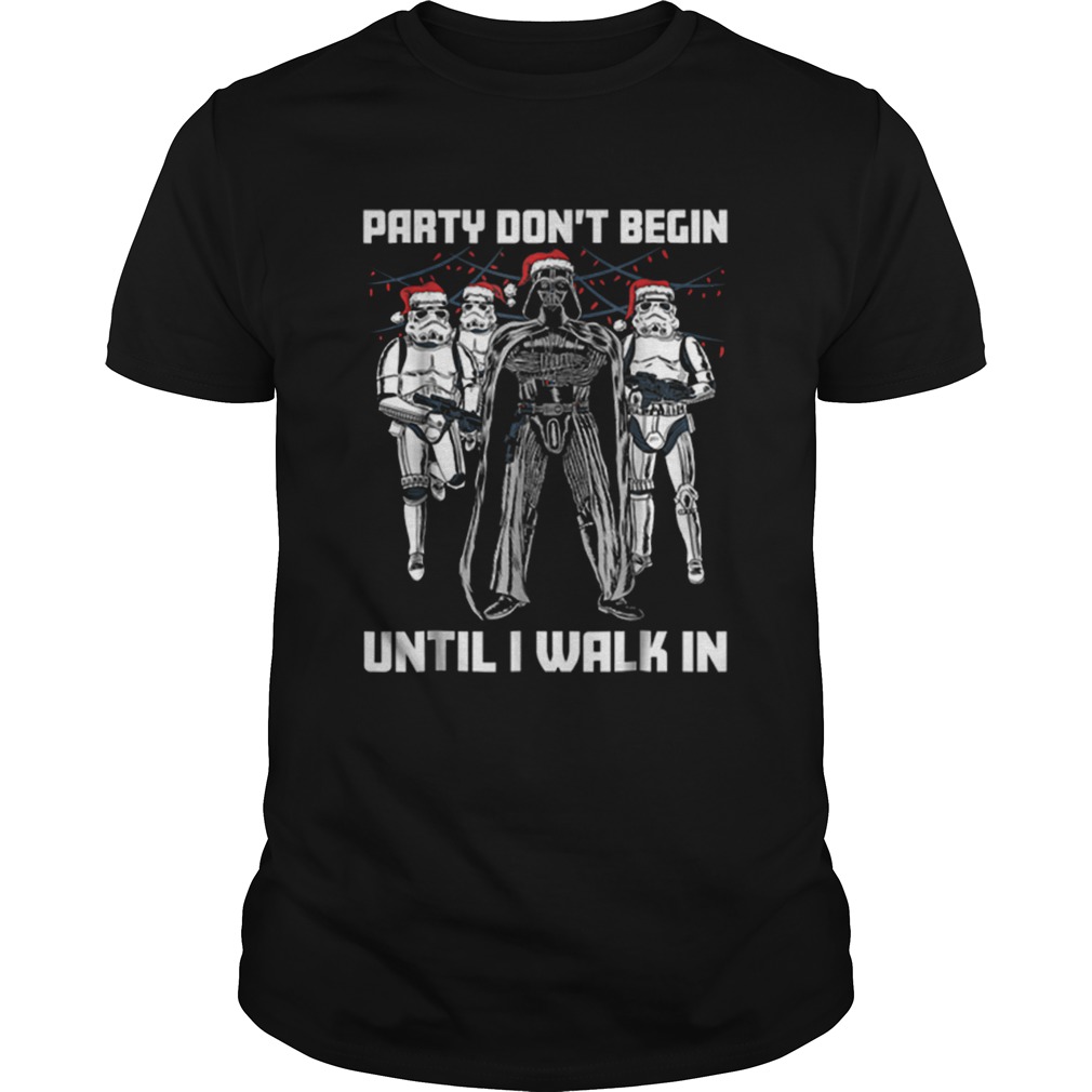 Pretty Star Wars Santa Vader Party When I Walk In Christmas shirt Pretty Star Wars Santa Vader Party When I Walk In Christmas shirt