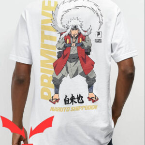 Primitive Naruto T-shirt Primitive x Naruto Shippuden Jiraiya