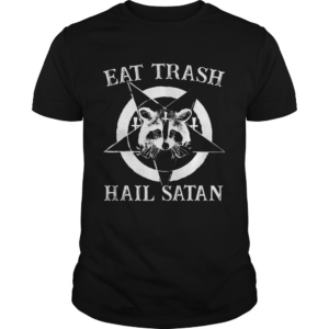 Procyon eat trash hail satan star shirt