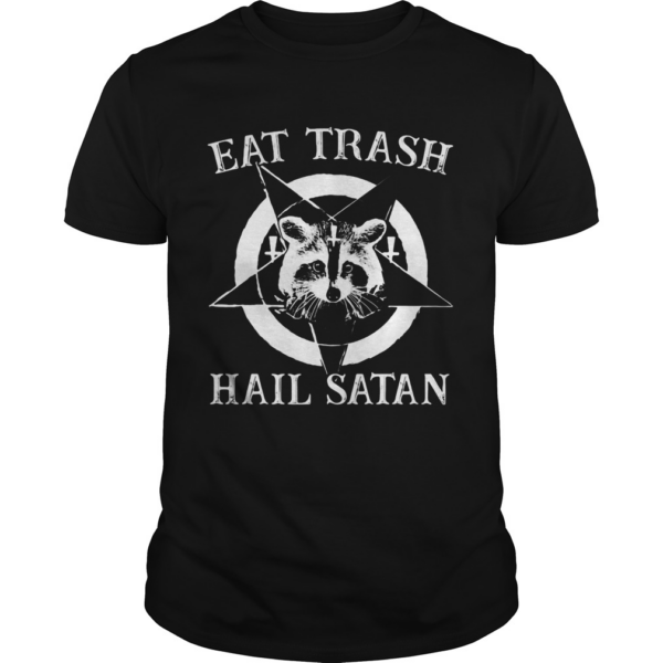 Procyon eat trash hail satan star shirt