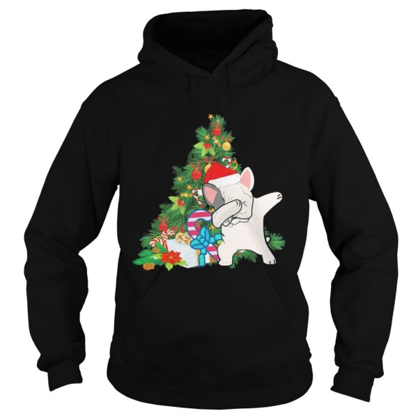 Pug Dabbing Santa Christmas Tree shirt