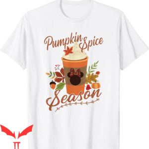 Pumpkin Spice T-Shirt Disney Mickey And Friends Fall Season