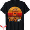 Pumpkin Spice T-Shirt Funny Halloween Autumn Fall