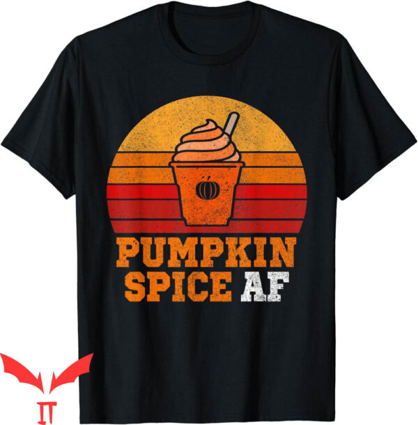 Pumpkin Spice T-Shirt Funny Halloween Autumn Fall
