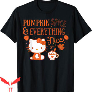Pumpkin Spice T-Shirt Hello Kitty And Everything Nice