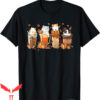 Pumpkin Spice T-Shirt Latte Costume For Cats Lover Cute