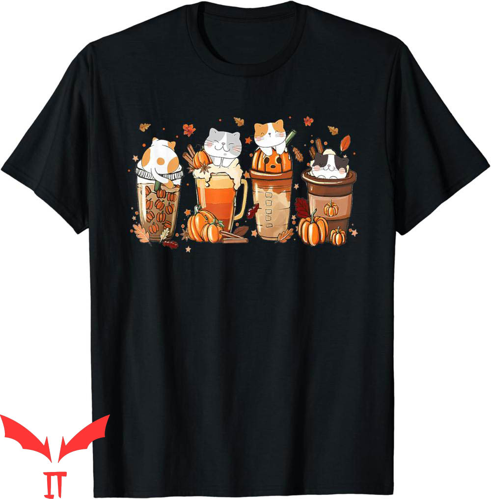 Pumpkin Spice T-Shirt Latte Costume For Cats Lover Cute Pumpkin Spice T-Shirt Latte Costume For Cats Lover Cute