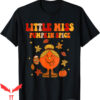 Pumpkin Spice T-Shirt Little Miss Cute Thanksgiving