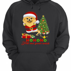 Qhn 8 Tell Me Your Wish Christmas Pomeranian shirt 3