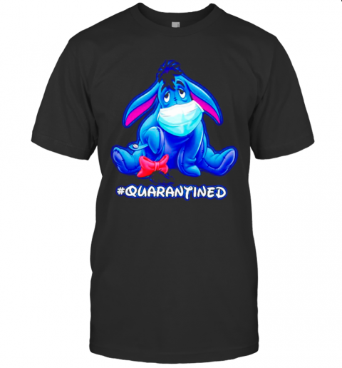 Quarantined Eeyore Face Mask T-Shirt Quarantined Eeyore Face Mask T-Shirt