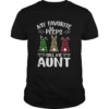 Rabbit Leopard Plaid Printed My Favorite Peeps Call Me Aunt shirt