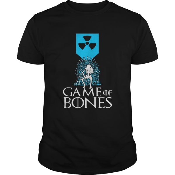 Radioactive Symbol Skeleton Game Of Bones shirt