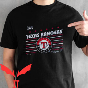 Rangers World Series T-shirt Texas Majestic Thread 2023