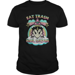 Rat Eat Trash Hail Satan shirt