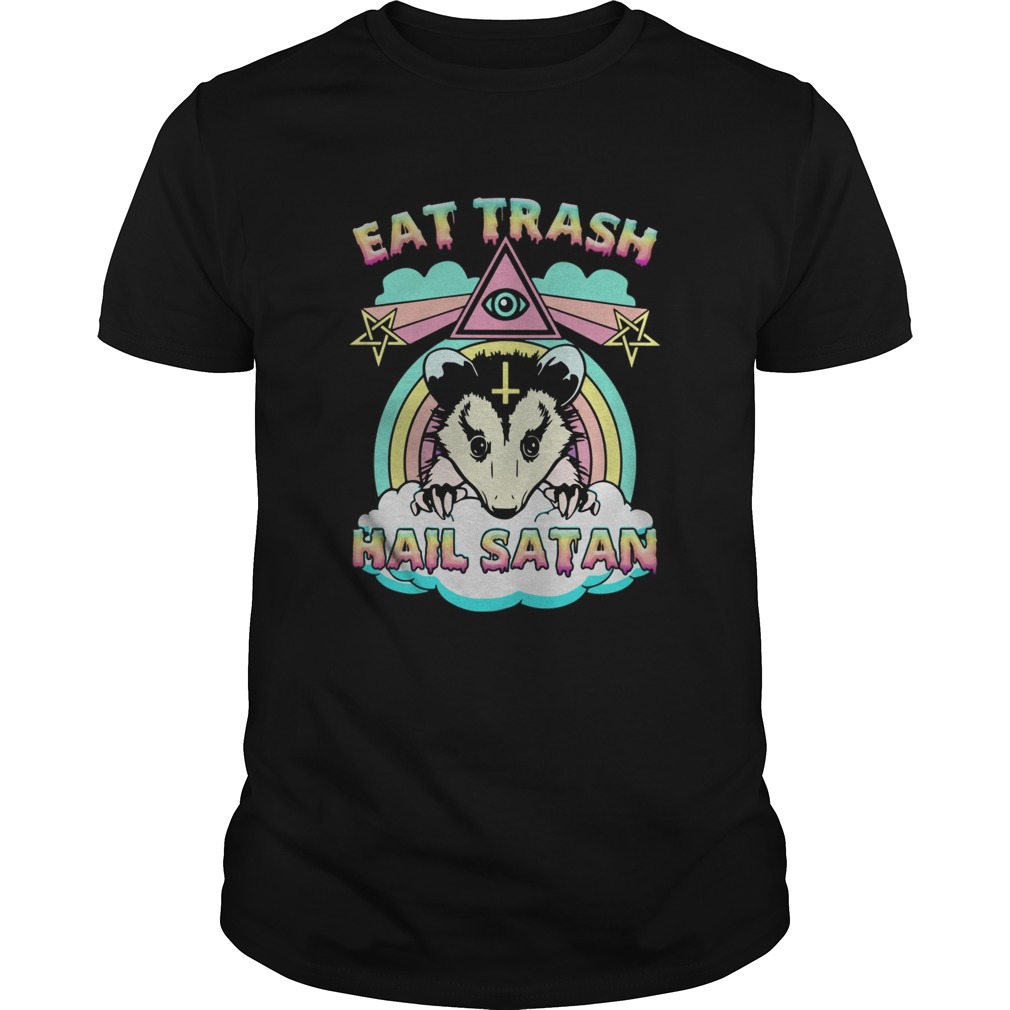Rat Eat Trash Hail Satan shirt Rat Eat Trash Hail Satan shirt