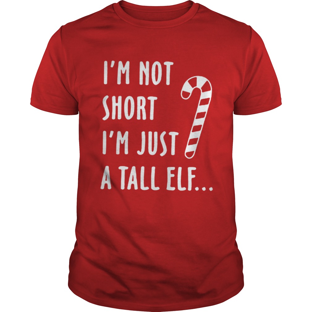 Red straw I’m not short i’m just a tall Elf shirt Red straw I’m not short i’m just a tall Elf shirt