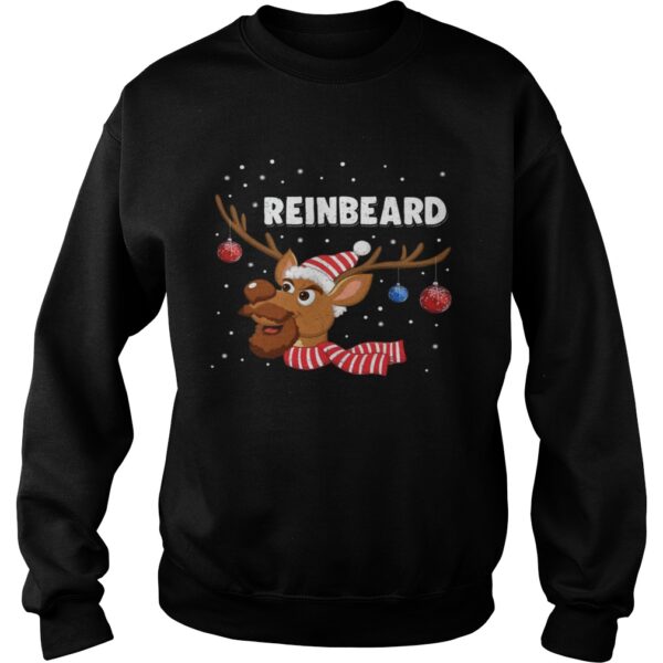 Reinbeard Reindeer Beard Lover Christmas shirt
