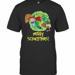 Rick And Morty Merry Christmas Merry Swiftmas T-Shirt