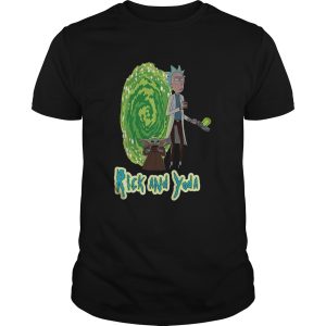 Rick And Yoda shirt