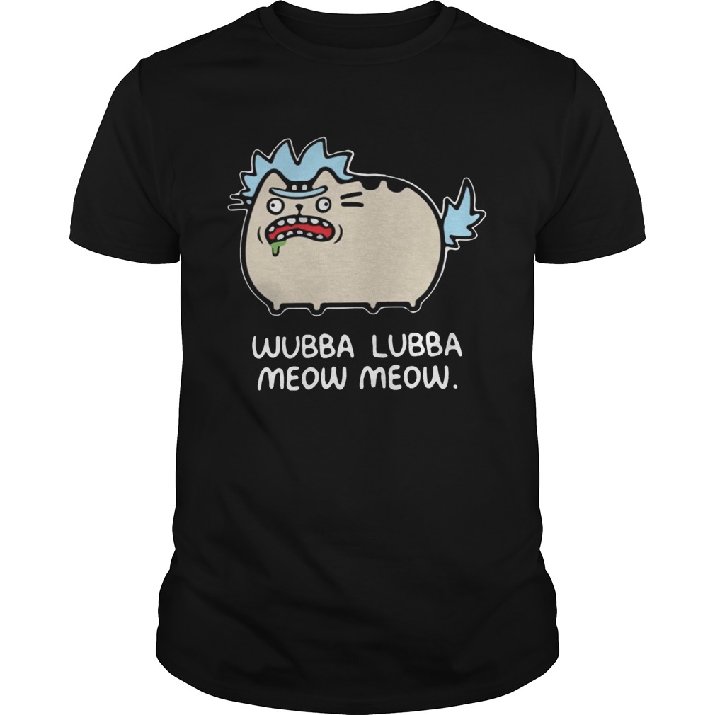 Rick and Morty Pusheen shirt Rick and Morty Pusheen shirt