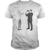 Rick and morty archer drink wine shirt