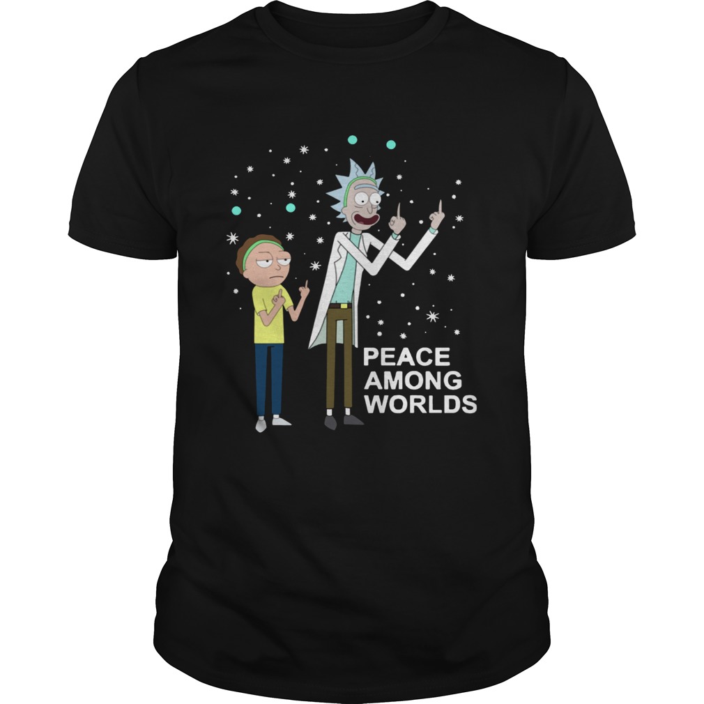 RickMorty Peace Among Worlds shirt RickMorty Peace Among Worlds shirt