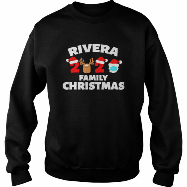 Rivera Family Christmas 2020 Santa Clause Wear Mask shirt