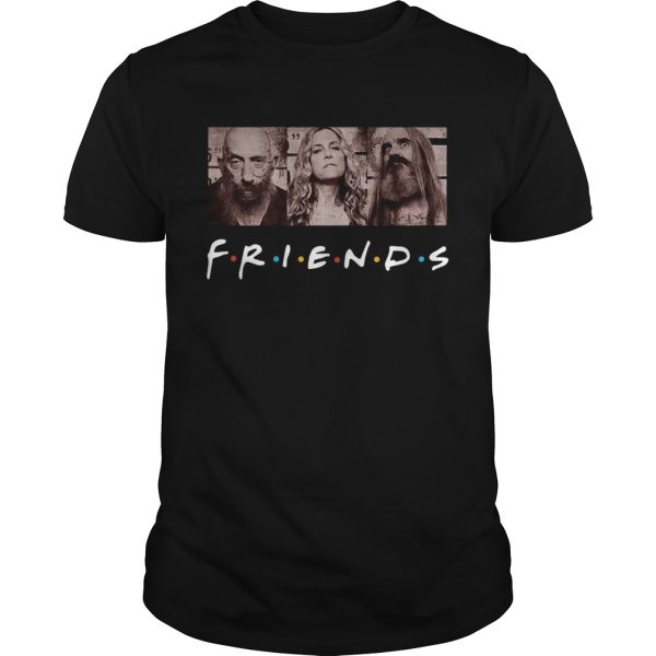 Rob Zombie 3 from hell friends shirt