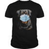 Rottweiler face mask covid19 shirt