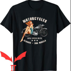 Royal Enfield T-shirt Pin Up Girls Royal Enfield T-shirt
