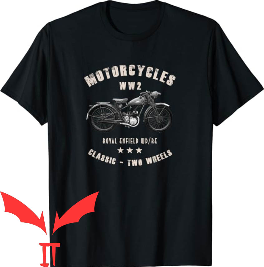 Royal Enfield T-shirt WDRE Classic Motorcycle WW2 T-shirt Royal Enfield T-shirt WDRE Classic Motorcycle WW2 T-shirt