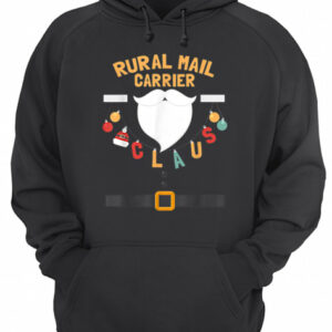 Rural Mail Carrier Claus Santa Costume Funny Xmas Gifts shirt 3
