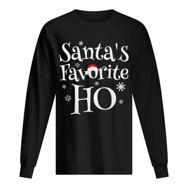 SANTA’S FAVORITE HO Matching Family shirt