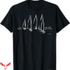 Sail Color T-Shirt Open Water Nautical T-Shirt Trending
