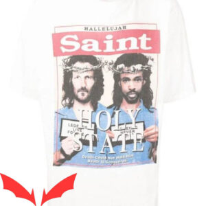 Saint Tears T-shirt Saint Michael Holy State T-shirt