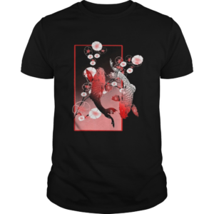 Sakura Cherry Blossom Koi Fish shirt