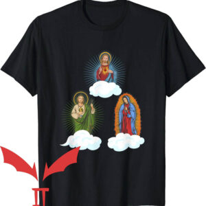 San Judas T-Shirt San Judas Tadeo In Clouds