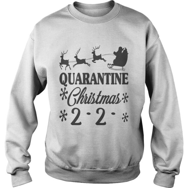 Santa Christmas Quarantine Slogans shirt