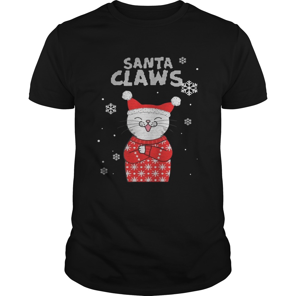 Santa Claws Cute Cat Ugly Christmas 2020 TShirt Santa Claws Cute Cat Ugly Christmas 2020 TShirt