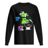 Santa Grinch Green Bay Packers Chicago Bears Detroit Lions Minnesota Vikings toilet shirt