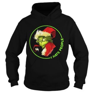 Santa Grinch I Hate People Christmas sweater