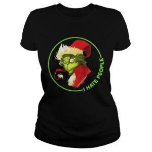 Santa Grinch I Hate People Christmas sweater