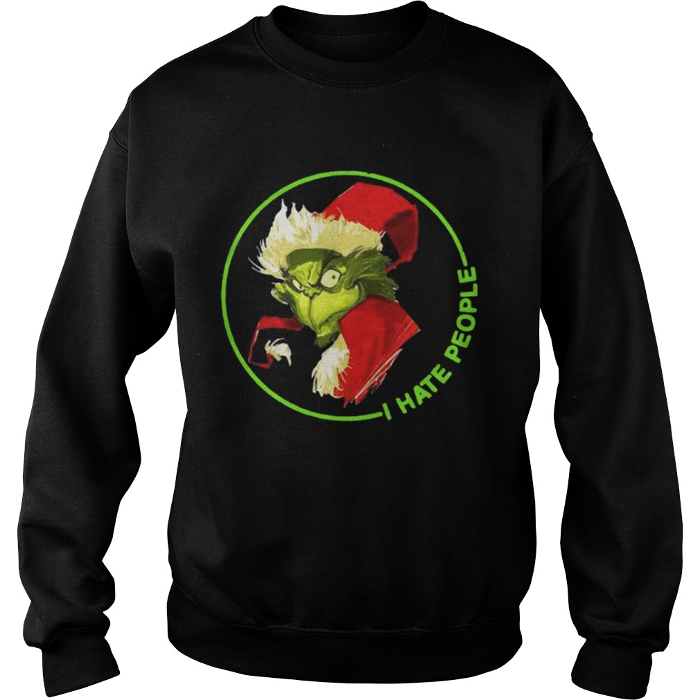 Santa Grinch I Hate People Christmas sweater Santa Grinch I Hate People Christmas sweater