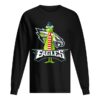 Santa Grinch Philadelphia Eagles Christmas shirt